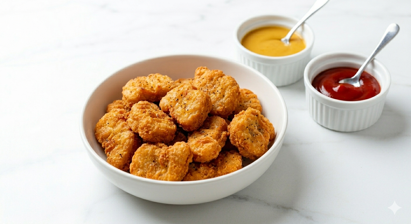8 Chicken Nuggets - mit Chilisauce