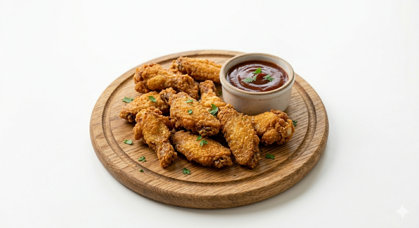 8 Chicken Wings - mit Chilisauce